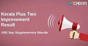Kerala plus two result 2021: Kerala Plus Two Improvement Result 2021 Hse Say Supplementary Results