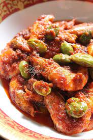 Sambal Tumis Udang Dan Petai Malaysian Food Malay Food Food