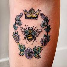 Cute bee tattoo ideas to try next. 40 Buzzin Bee Tattoo Designs And Ideas Tattooblend