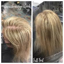 But the color fades quickly. Full Foil Using Wella Blondor With 10 Vol Developer 5 23 16 Long Hair Styles Hair Styles Hair Color