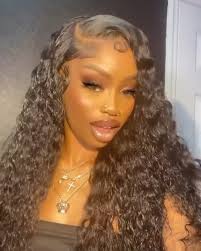 Amazon.com : Water Wave Lace Front Wigs Human Hair Wigs for Women HD 13x4  Glueless Lace Frontal Wigs Human Hair Pre Plucked with Baby Hair Wet and  Wavy Wigs Human Hair 180%