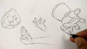 How To Draw Hands Of Anime Characters Step By Step Tutorial How To Draw Hands Drawings Anime Characters