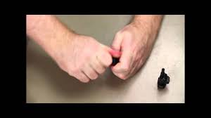 Pinch bite valve, allowing solution to flow into drink tube, and through the bite valve. How To Slit Camelbak Bite Valve Youtube