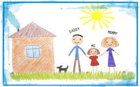 The One Place Where Studio Clutter Is A Good Thing Family Drawing My Family Drawing Drawing For Kids