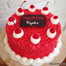 Happy Birthday Cake Images With Name Priyanka Names Picture Of Priyanka Is Loading Please Wait Happy Birthday Cakes Birthday Cake Writing Happy Birthday Cake Pictures