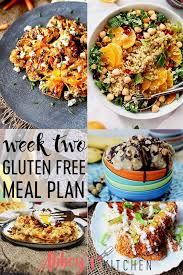 Plan Your Week With This One Week Gluten Free Meal Plan This Meal Plan Is Packed With Naturally Glu Gluten Free Meal Plan Healthy Family Meals Free Meal Plans