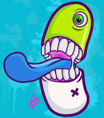 Happy Pill By Angelj7 On Deviantart Graffiti Cartoons Graffiti Drawing Graffiti Characters Tongue twister tried to train his tongue to twist and turn, and twit an twat, to learn the letter t. pinterest