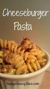 Cheeseburger Pasta Recipe Budget Savvy Diva Recipe Recipes Beef Recipes Cooking Recipes