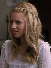 Cute Curly Hair With French Braided Bangs Perfect For Growing Out Your Bangs Long Braided Hairstyles Cool Hairstyles Medium Hair Styles