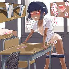 妇女的问题︰ 在学校做手淫吗？ 女孩回答，回答这 ww 学校自慰 2 色情图片 - Hentai Image