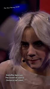 Kristoffer Sørensen _ The Sound of Silence (Simon & Garfunkel) _ Live _ The  Voice Norway 2023_2 #disturbed #soundofsilence ##freestyle #x