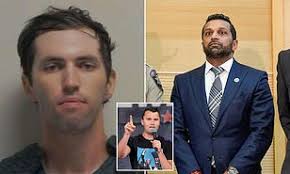 Gunman who killed ex-college hockey stars Meghan Moore and Sidney Capolino  in Miami double murder suicide is pictured for the first time as it's  revealed he was a deadbeat dad with history