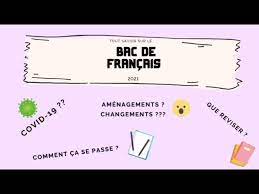 Découvrez les sujets de l'épreuve de français. Bac De Francais 2021 Changements Amenagements Youtube