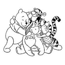 This character has been the subject of many short animated feature films here you will find images of winnie to print & color, with his friends tigger, eeyore, piglet, coco rabbit, mr. Top 30 Free Printable Cute Winnie The Pooh Coloring Pages Online Disney Coloring Sheets Valentine Coloring Pages Bear Coloring Pages