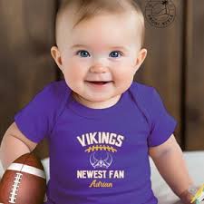 Minnesota Vikings Baby Outfit