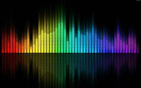 Rainbow Sound Bar Badai Petir Gambar Bergerak Gambar Digital