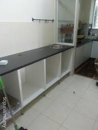 Kabinet mudah alih yang berkonsepkan kiub. Projek Pasang Kabinet Dapur Ikea Sop Name My
