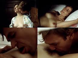 Explicit scene of pussy kiss