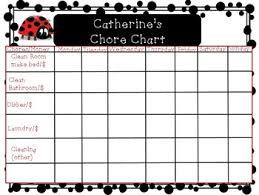 chore charts reward charts behavior charts