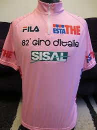For decades, there was no jersey to designate the king of the mountains in the giro d'italia. Giro D Italia Fila 82 Estathe Superb Vintage Cycling Jersey Sz4