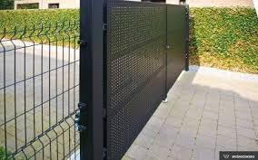 Modern System Wisniowski Fence Design Outdoor Entryway Modern Fence