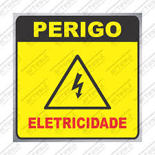 Maybe you would like to learn more about one of these? Placa Perigo Eletricidade Aluminio 18cm X 18cm Fundo Amarelo Artesul Placas