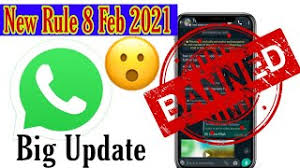 Download ra whatsapp 8.70 latest version ⭐ dengan fitur terbaru yang keren ✅ dijamin anti banned whatsapp ⏩ coba sekarang! Whatsapp New Rule 8 Feb 2021 Your Whatsapp Account May Be Deleted Youtube