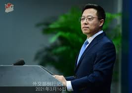 趙 立堅（英語:zhao lijian 1972年11月10日－）は、中華人民共和国の外交官。2020年2月に中華人民共和国外交部報道局副局長に就任、報道官として記者会見を行う。 2010年5月よりツイッターを始めた。 2021å¹´3æœˆ16æ—¥å¤–äº¤éƒ¨å'è¨€äººèµµç«‹åšä¸»æŒä¾‹è¡Œè®°è€…ä¼š