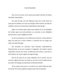 Calameo Carta De Despedida