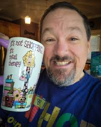 When it's your first day of vacation and this the only coffee mug your mom  has. It was either this or drink it straight out of the pot. Cheers!