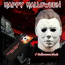 halloween mask, michael miles halloween horror killing horror movie cosplay  costume latex full mask, party carnival cosplay tool