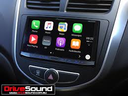 Hyundai Accent With Apple Carplay Installed By Drivesound Apple Car Play Hyundai Accent Carplay