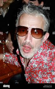 Rob Spragg aka Larry Love of the Alabama 3 Enjoying a night out with  friends at a nightclub in central London. London, England Stock Photo