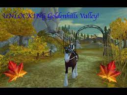 But then again, you cant travel to dino valley at first because of the ice wall and over night the ice have melted enough for a horse to get through. Unlocking Goldenhills Valley Youtube