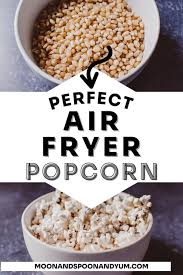 They were crispy but no burnt pieces or greasy feel to them. Air Fryer Popcorn