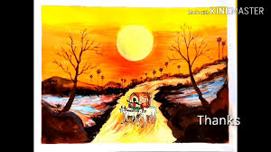 Maybe you would like to learn more about one of these? Beautiful Landscape For Beginners Drawing Competition In School Topic Landscape Painting Video Dailymotion