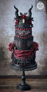 Sweetlake Cakes Gothic Wedding Cake Halloween Cakes Gothic Cake