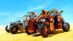 I'll pike her in the spine; Lego Mad Max Fury Road Spike Buzzard Car Moc Youtube