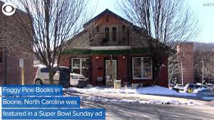 After the ad aired, foggy pine books has been dealing with a deluge of orders from all over the world. Web Extra North Carolina Bookstore Gets Free Super Bowl Ad Because Of The Late Show Youtube