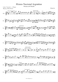 Himno nacional argentino partitura de saxofón soprano letra de vicente l. Diegosax Himno Nacional De Argentina De Vicente Lopez Y Planes Y Blas Perera Partitura Para Saxofon Alto Flauta Violin Saxo Soprano Trompeta Tenor Sax Clarinete Y Trombon Sheet Music Himno Nacional Argentino