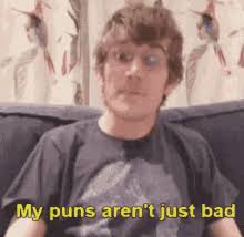 Well, unlike almost every website on the face of the earth. Bad Pun Gifs Tenor