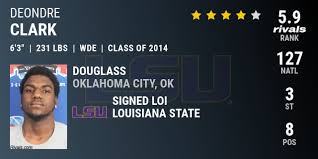 Deondre Clark 2014 Weakside Defensive End Louisiana State