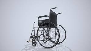 Wheelchair Pbr Modeled 3d Model Turbosquid 1564151 In 2020 3d Model Wheelchair Pbr
