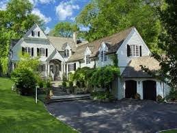 His And Her Garage Traditional Home Exterior Traditional Home Exteriors House Exterior Traditional House