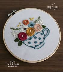 See all 5 brand new listings. Tea Cup 6 Embroidery Pdf Pattern 2532 Hand Embroidery Patterns Embroidery Patterns Free Hand Embroidery Patterns Free