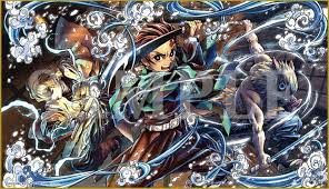 Kazuo ebisawa (background designer), yuki kajiura (original music composer), yuki kajiura (main title theme composer) and others. 15 Ide åŠ‡å ´ç‰ˆ é¬¼æ»…ã®åˆƒ ç„¡é™åˆ—è»Šç·¨ 2020 Animasi Seni Anime Lukisan Jepang