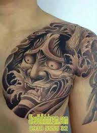 Discover a dose of japan's most revered folklore with the best hannya mask tattoo designs for men. 101 Hinh XÄƒm Báº¯p Tay Ä'áº¹p Nháº¥t Hinh XÄƒm Tá»« Ngá»±c Qua Vai Ä'áº¹p Nháº¥t Sieu Thá»‹ Hinh XÄƒm Hinh XÄƒm Irezumi Hinh XÄƒm Japan Tattoo