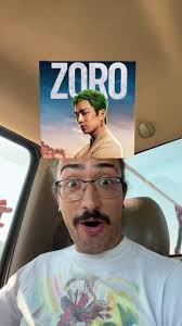 I dont see it but i dont care! #onepiecefilter #onepieceliveactionfilter  #onepieceliveactionzoro