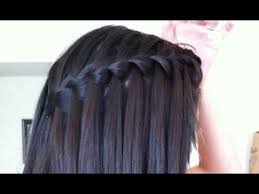 At times, choosing a hairstyle might be difficult. Easy Waterfall Braid Hair Tutorial For Straight Curly Hair Youtube