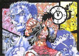 Luffy Vs Katakuri By Jigmetenzin One Piece Luffy One Piece Anime One Piece Manga